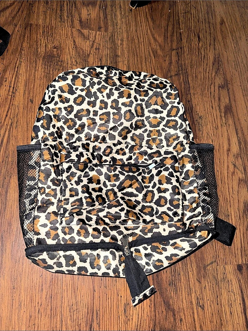 Leopard Print Packable Backpack 45.T